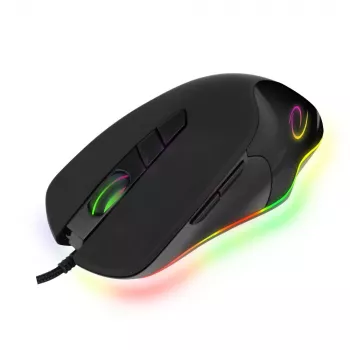 Optische Gaming-Maus ESPERANZA EM132 – 7 Tasten, 7200 DPI, RGB, Rechtshänder, USB 2.0, 1,5 m Kabel