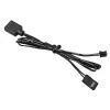 Gehäuselüfter-Kit White Shark Nebula-2 Schwarz – ARGB 120-mm-Lüfter (Kit)