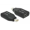DeLOCK – Video-/Audio-Adapter – HDMI – HDMI, 19-polig (W) – Mini DisplayPort (M) – (DisplayPort 1.1) – Schwarz (65552)