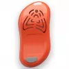 Tragbarer Ultraschall-Zeckenvertreiber TICKLESS PRO10-103OR für Haustiere, batteriebetrieben, 2 m Reichweite, orange