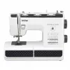Nähmaschine Brother HF-27 — 27 integrierte Stiche, Stichbreite 6,5 mm, Stichlänge 4 mm, Freiarm, automatischer Nadeleinfädler