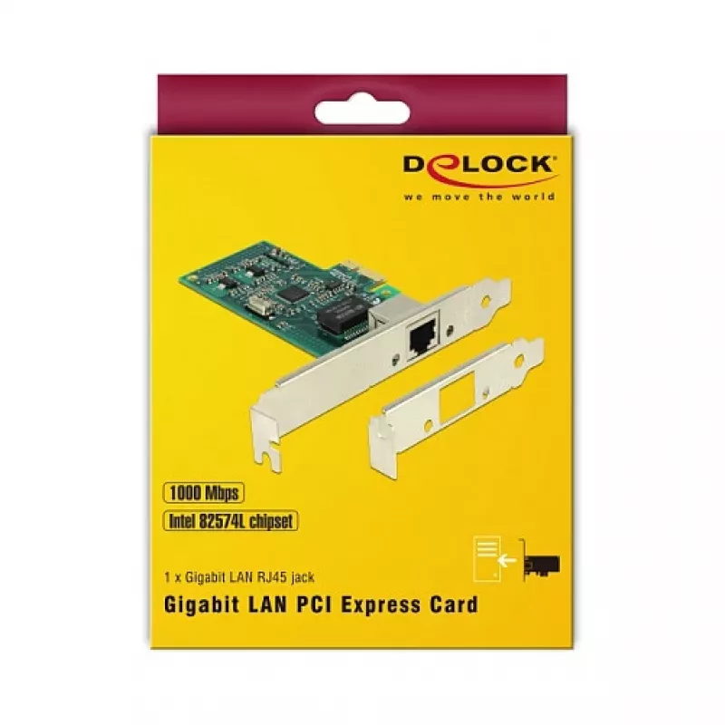 Netzwerkkarte DeLOCK 89943 Intern Ethernet 1000 Mbit/s