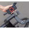 Quad Lock Fahrradlenkerhalterung, schwarz