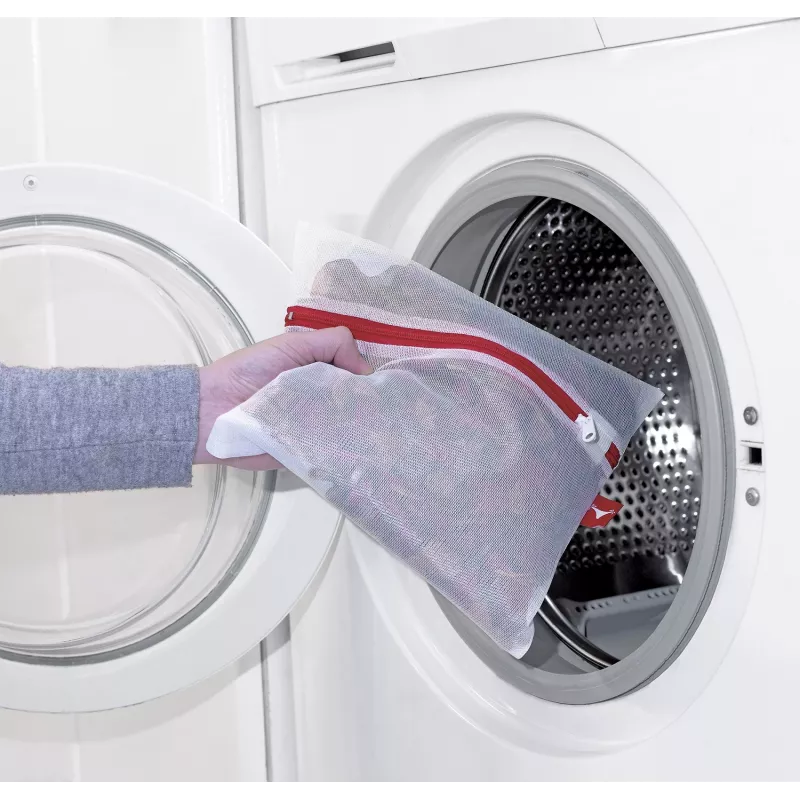 Wäschewaschbeutel JATA HPLA5210 Weiß Polyester
