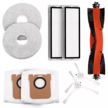 Staubsauger-Zubehörset: Bürsten, Rollen, Filter, Mopps, Beutel für Xiaomi S10+ X10+ X20 Dreame S10 Pro