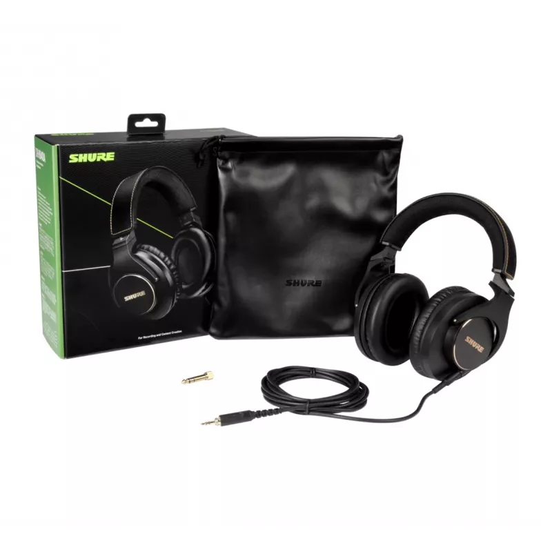 Shure SRH840 Kopfhörer mit Kabel Schwarz