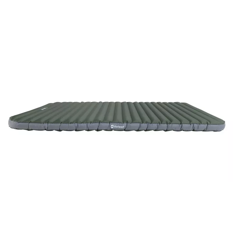 Aufblasbare Doppelmatratze Outwell 400124 — 1200×1950×110 mm, Polyester/PVC, grün