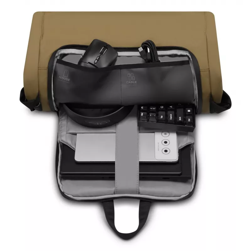 Laptop-Rucksack Lenovo GX41U39298 für 40,6 cm (16 Zoll) Notebooks, Nylon/Polyester, 25 L, Schwarz/Gelb