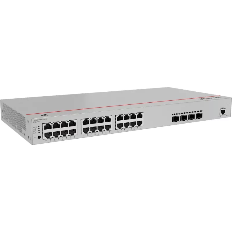 Huawei S310-24P4X Gigabit PoE Smart Switch, 4x SFP+ 24x PoE, 4x SFP+, Rackmount