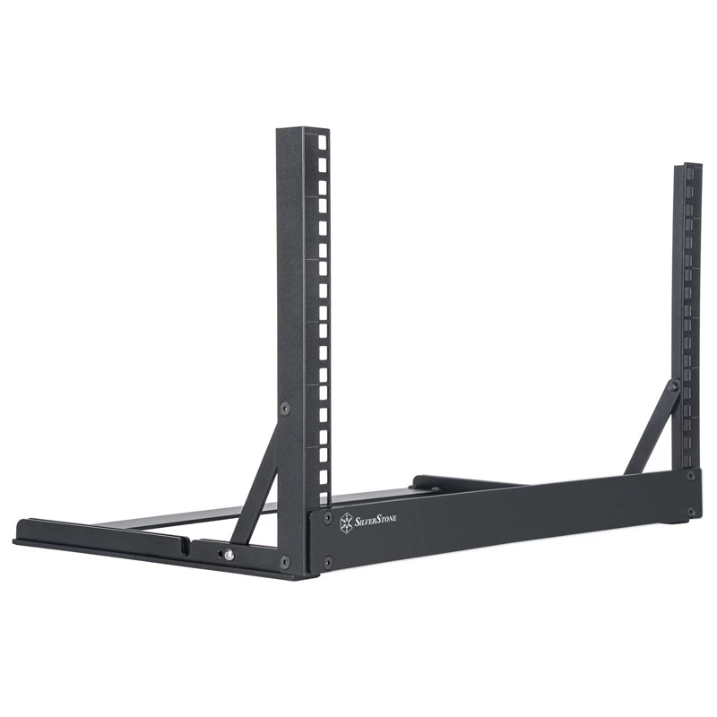 Rackmount Open-Frame 6HE 19 Zoll SILVERSTONE SST-RK06U-OF Desktop-Rack Silber