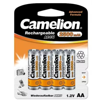 Wiederaufladbare Batterie Camelion NH-AA2500-BC4