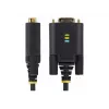 StarTech.com 13ft (4m) 2-Port USB-zu-Seriell-Adapterkabel, austauschbare DB9-Schrauben/Muttern, COM-Retention, USB-A auf DB9 RS232, FTDI, Level-4 ESD-Schutz, Windows/macOS/ChromeOS/Linux – Robuste TPE-Konstruktion