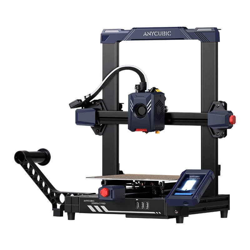 3D-Drucker AnyCubic Kobra 2 Pro K2RC0BK-Y-O mit dualer Z-Achse und automatischer Bettnivellierung