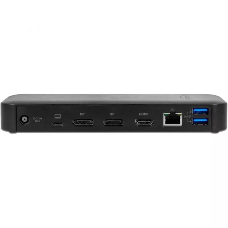 Delock USB Type-C DP 1,4 Dockingstation 4K – Dockingstation – USB-C 3,2 Gen 2 – HDMI, DP – 1GbE – 85 Watt (87746)