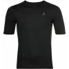 Odlo BL TOP Crew-Neck s/s ACTIVE WARM ECO Herren-T-Shirt, Größe M, Schwarz