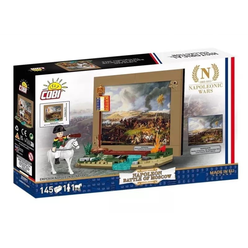Konstruktionsset Cobi Napoleons Schlacht um Moskau 145 Teile Modellbausatz historisches Diorama