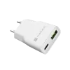 Netzteil NATEC Ribera NUC-2376 — 1× USB-A, 1× USB-C, 3 A Ausgang