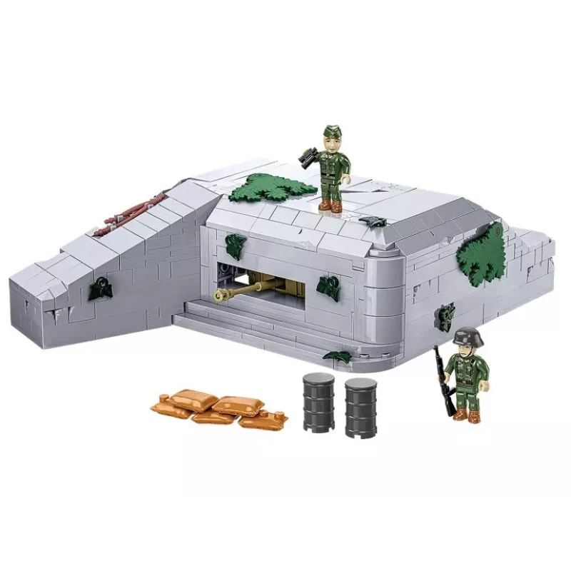Konstruktionsset Cobi Deutscher Bunker Regelbau 667/642 Modell COBI-3136 – detailliertes Bausteinset