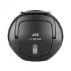 Tragbarer CD-Player JVC RD‑E221B — schwarz, CD/MP3, Kassettendeck, USB-Wiedergabe, UKW-Radio, AUX, Batterie-/Netzbetrieb