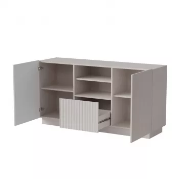 Kommode Cama LIVERTI 150x42x78 cm, cashmere, 1 Schublade, Spanplatte