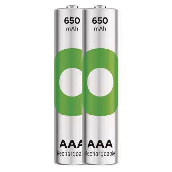 Batterien R03/AAA NI-MH 650mAh Blister 2 Stk.