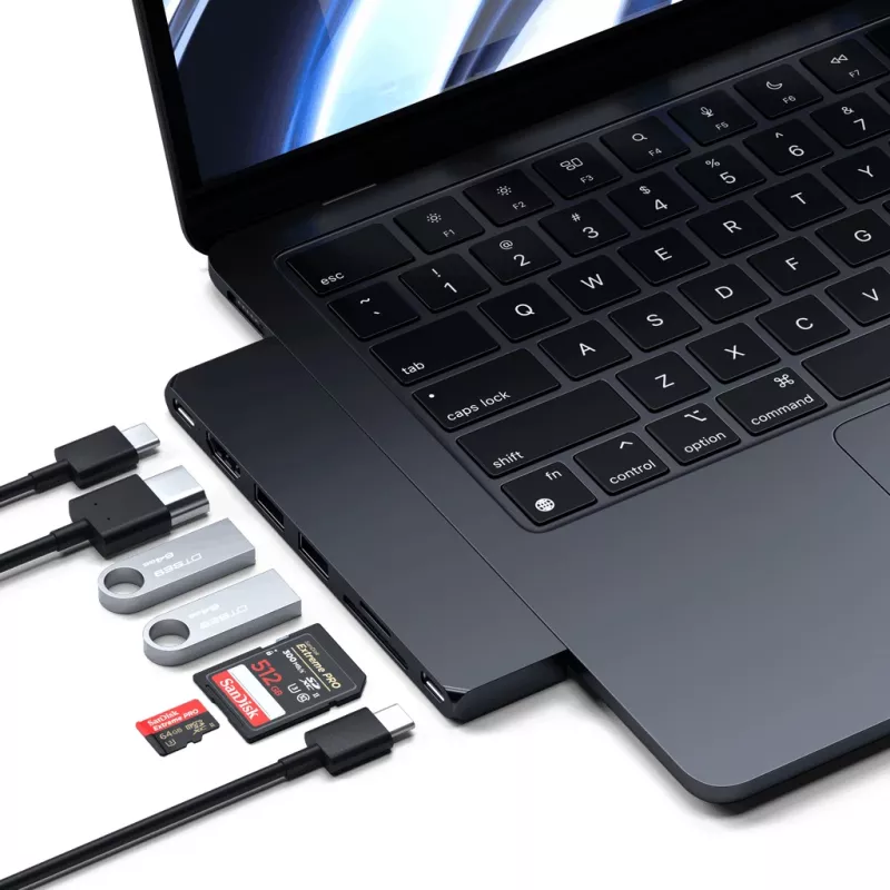 Dockingstation Satechi ST-HUCPHSD USB 3.2 Gen 2 Type-C Schwarz