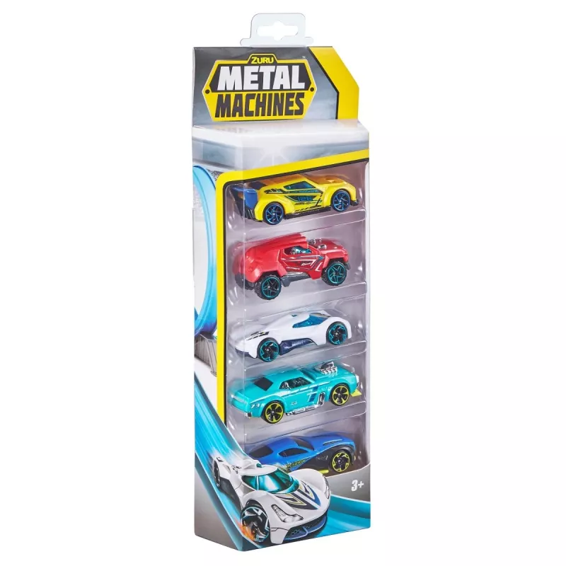 Zuru Metal Machines Druckguss-Autos 5er-Pack 1:64, Serie 2, sortiert