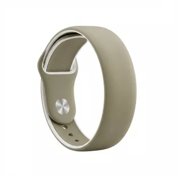 Armband GUAN Premium Pro für Apple Watch Khaki/Weiß kompatibel 38/40/41/42 mm