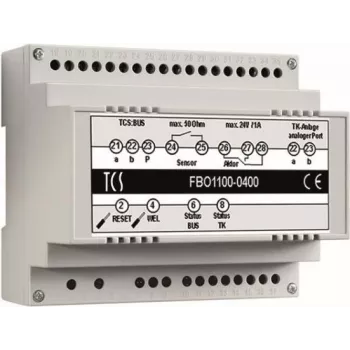 TCS FBO1110-0400 Interface TKI zu 64 Rufziele 16st Rufnummer DIN Rail 6TE (FBO1110-0400)