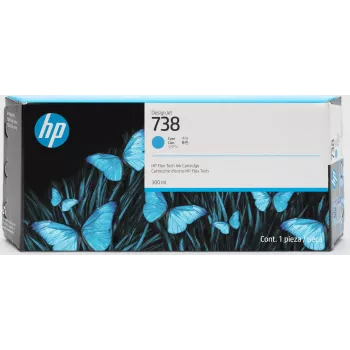 HP 738 300-ml Schwarz DesignJet Tintenpatrone
