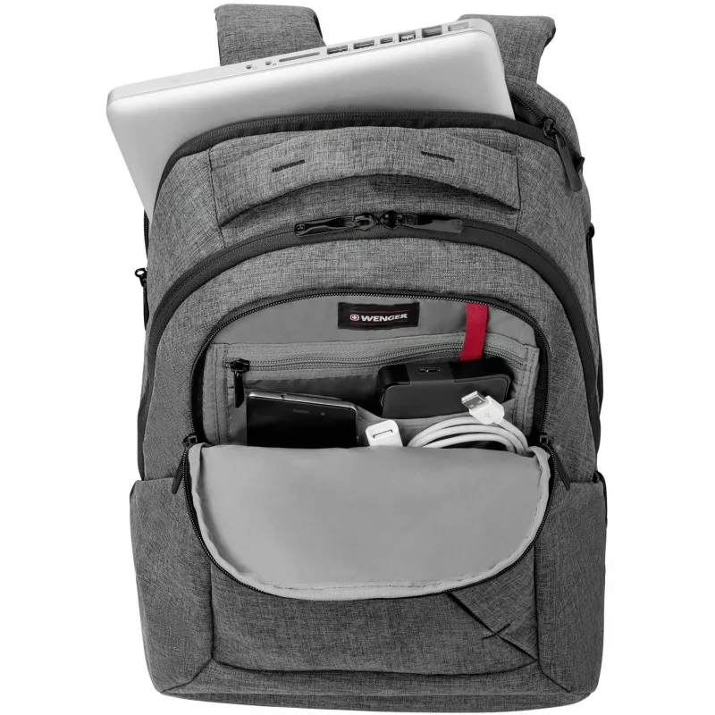 Wenger MoveUp - Notebook-Rucksack - 40,6 cm (16) - Heather Gray (605296)