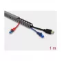 Kabelkanal DELOCK 22027, 25×25 mm Querschnitt, 1 m Länge, grau