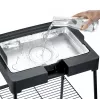 Elektrogrill Severin PG 8568 2200 W Schwarz Rechteckige Kochfläche