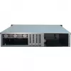 Server Case Inter-Tech 2U 2404L Rack Schwarz, Grau