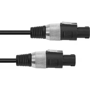 Lautsprecherkabel Omnitronic 3022110M, 2x1,5 mm² Leiter, 5 m, schwarz