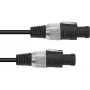 Lautsprecherkabel Omnitronic 3022110M, 2x1,5 mm² Leiter, 5 m, schwarz
