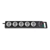 Power Extension Brennenstuhl 1153380115 2,5 m 5 AC-Steckdosen Schwarz Grau