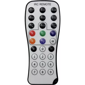 EUROLITE IR-7 Fernbedienung (Modell 50530561) – Infrarot-Handsender für kompatible EUROLITE-Geräte