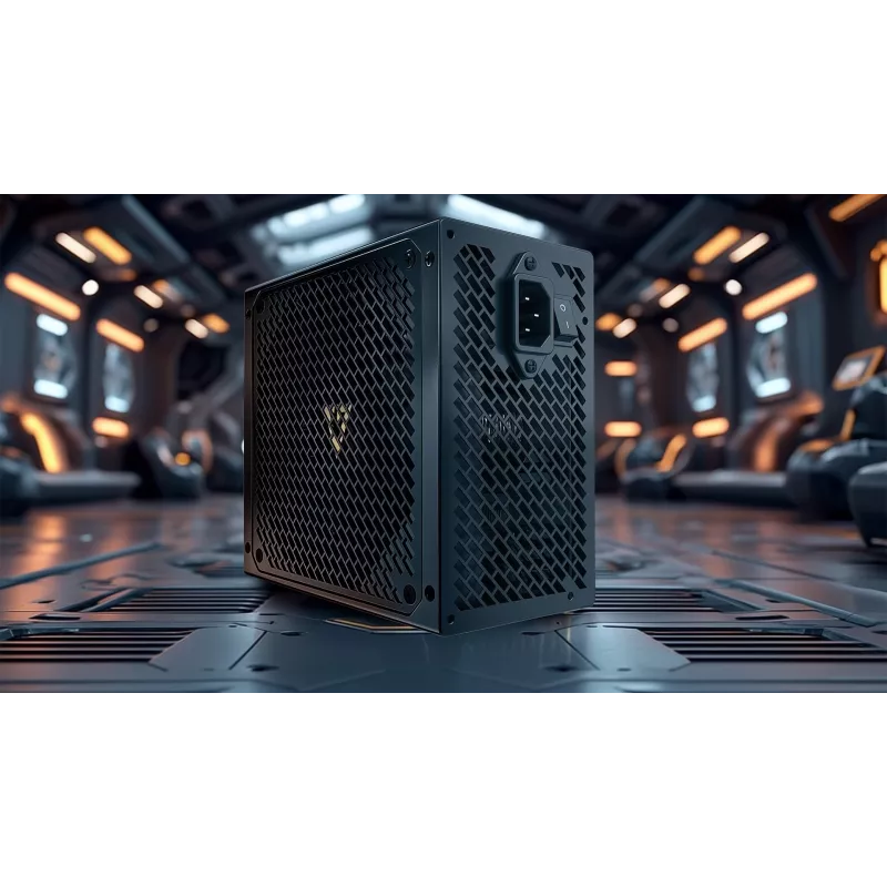 Netzteil MODECOM VOLCANO HEX GOLD 750W, 80 PLUS Gold, ATX 3.1, modular, 14 cm Lüfter