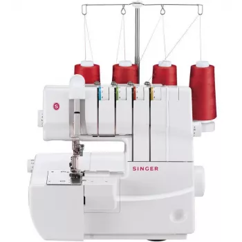 Nähmaschine SINGER 14T970C — 24 Stiche, 4-Stufen-Knopflochautomatik, 750 Stiche/min, Freiarm, 105 W