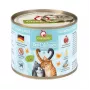 Nassfutter für Katzen Fox4Pets DeliCATessen Lachs und Pute 200 g — getreidefrei, glutenfrei, Alleinfuttermittel für ausgewachsene Katzen