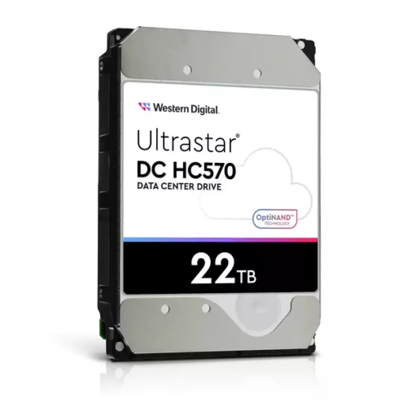3,5 Zoll SAS HDD Western Digital Ultrastar DH HC570 22 TB, 12 Gbit/s, 7200 U/min, 512 MB Cache