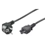 Microconnect PE010830 Stromkabel Schwarz 3 m CEE7/7 C5-Kupplung
