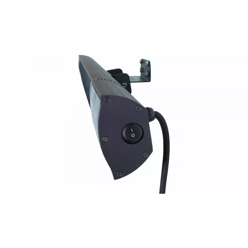 Infrarot-Heizstrahler SUNRED RD-DARK-25, 2500 W, Wandmontage, IP55, schwarz