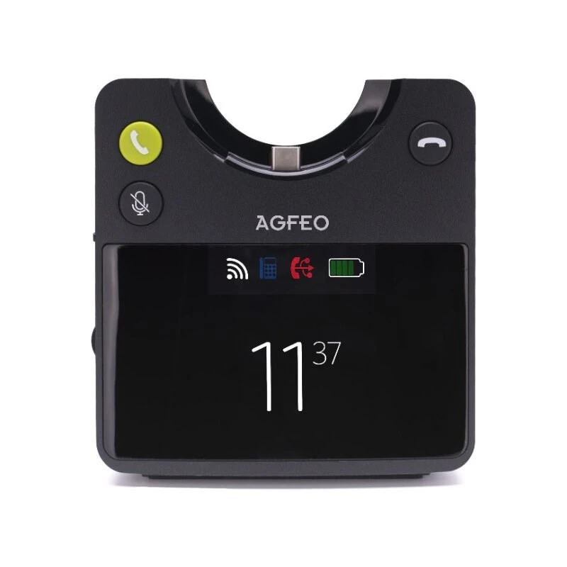 Basisstation AGFEO Infinity Basis-Station Kunststoff Schwarz 276g