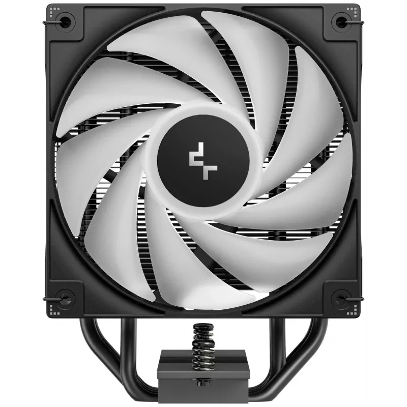 Lüfter DeepCool AG400 BK ARGB V2 120 mm Schwarz — 120 mm CPU-Kühlerlüfter mit hydraulischem Lager, Multi-Sockel-Unterstützung