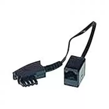 Telefonkabel Helos 014149 0,2 m Schwarz