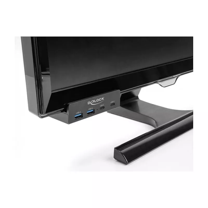 DeLOCK 64262 USB 2.0 Typ-A Hub 5000 Mbit/s Schwarz