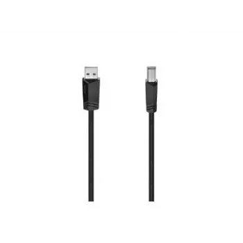 Hama 00200602 USB-Kabel USB 2.0 1,5 m USB A USB B Schwarz