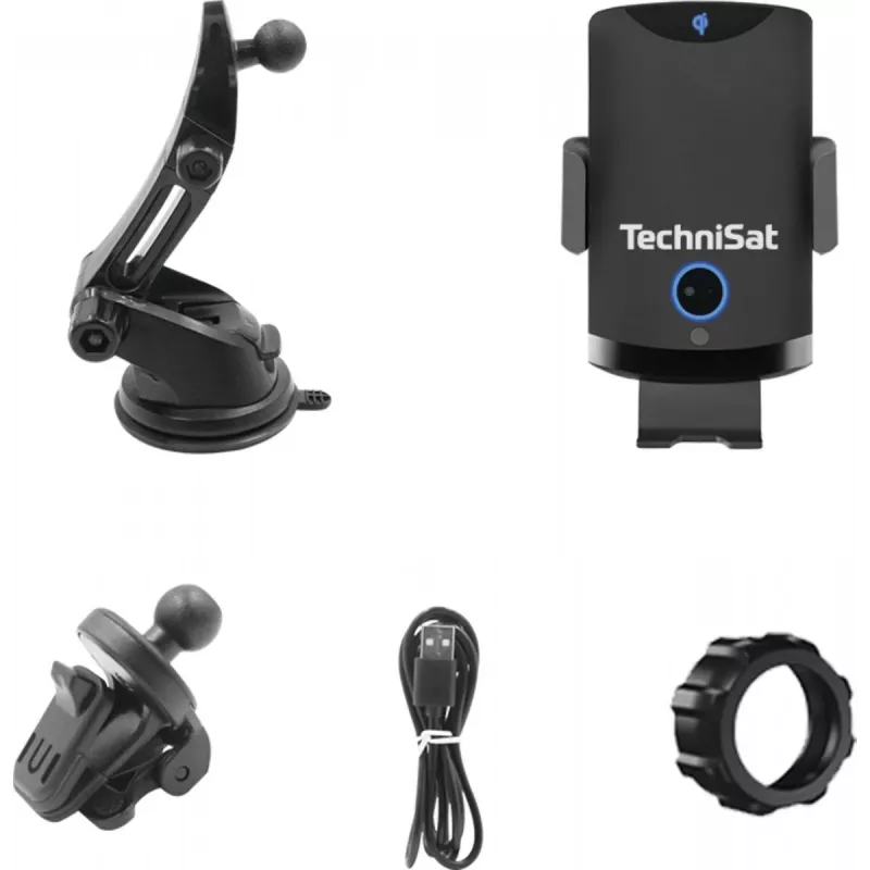 TECHNISAT TechniSat SmartCharge 2 Smartphone- und Tablet-Halterung mit integrierter Ladeunterstützung